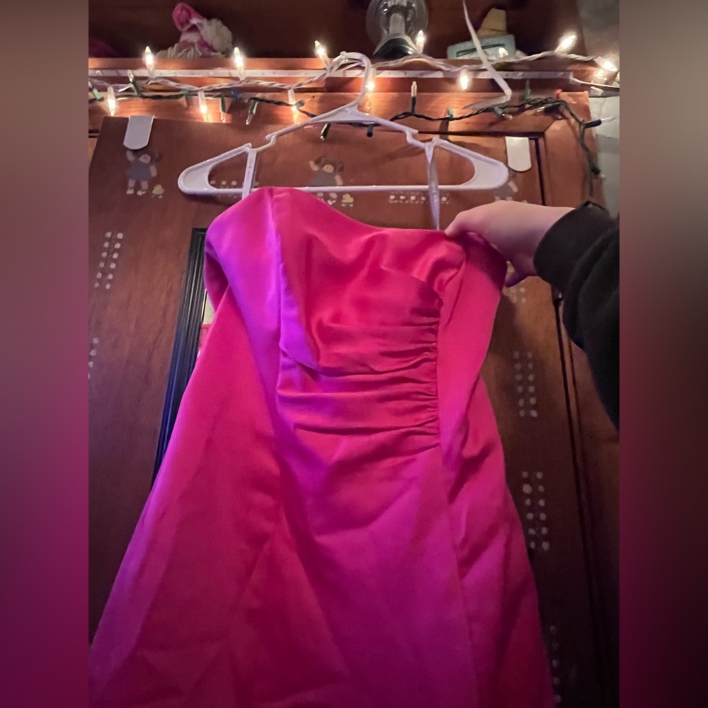 Pink cocktail/ homecoming dress